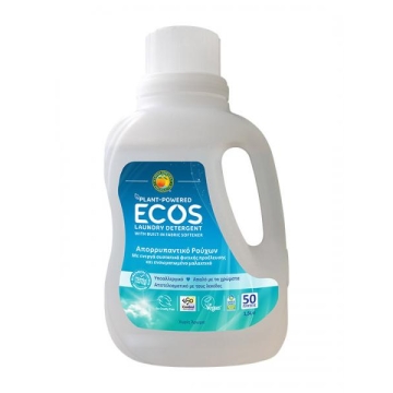 ECOS Laundry Liquid  FRAGRANCE FREE with build-in fabric softener