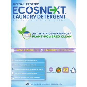 ECOS Next Liquidless Laundry Sheets Lavender & Vanilla